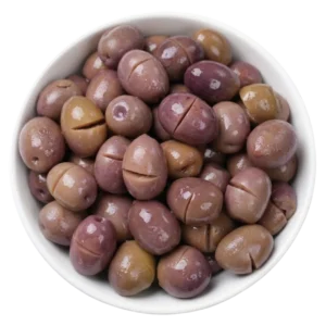 Cracked Pink Olives